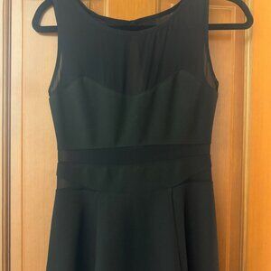 Elizabeth and James Black Fit and Flare Dress Size 0